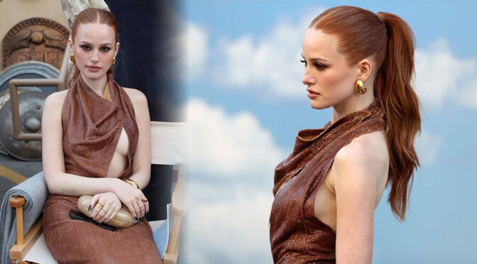 Madelaine Petsch’s Sideboob-Baring Gown Steals Vogue World 2025