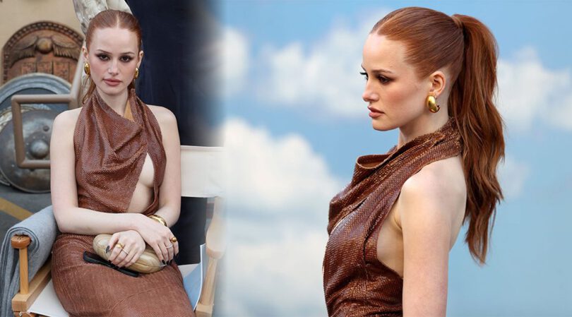 Madelaine Petsch’s Sideboob-Baring Gown Steals Vogue World 2025