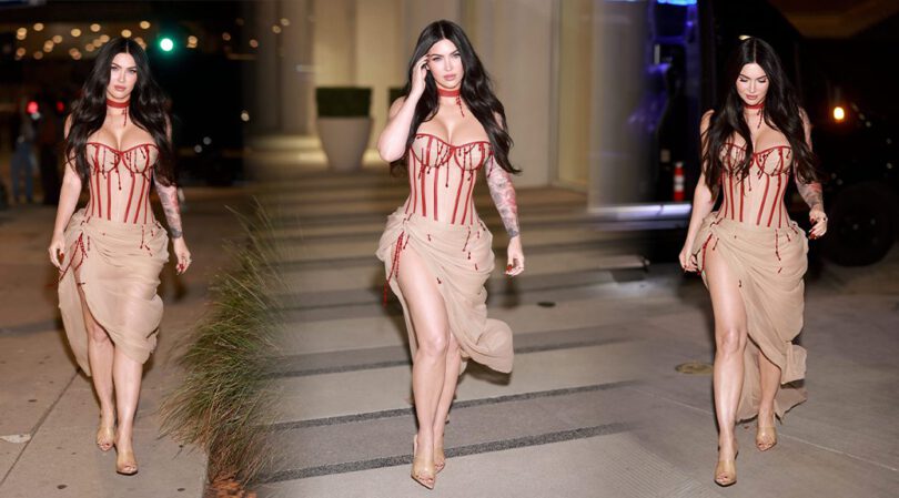 Megan Fox Unleashes Her Curves in Scandalous Corset at LA Screening