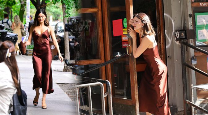 Monica Barbaro Turns Heads on ‘One Night Only’ Set in New York