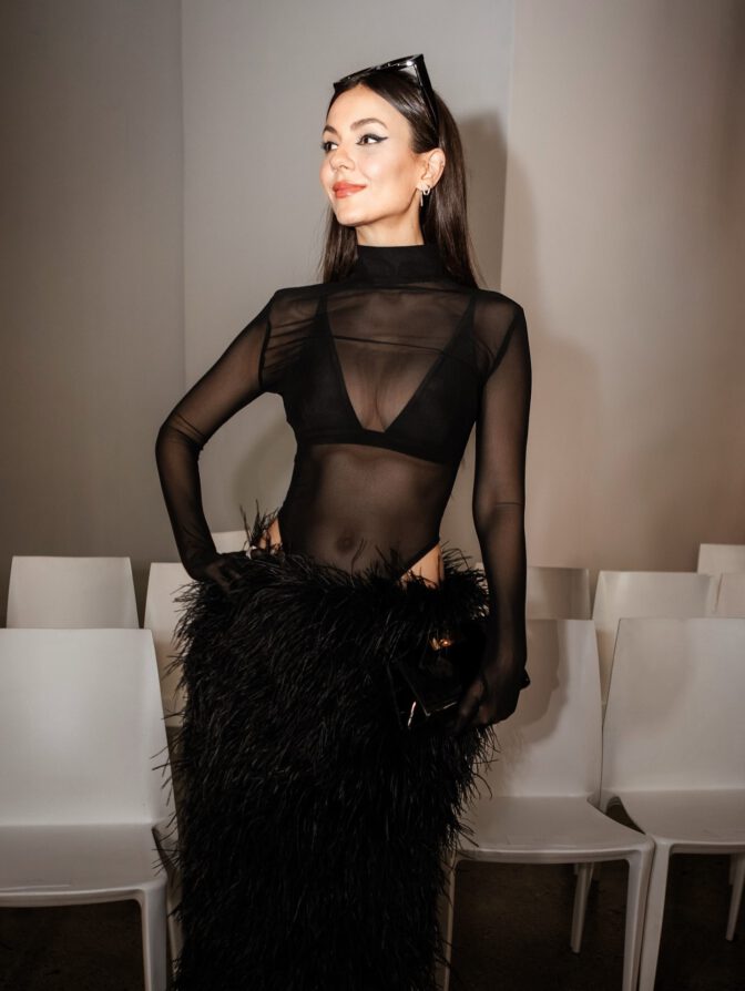 Victoria Justice See Through Sexy Boobs