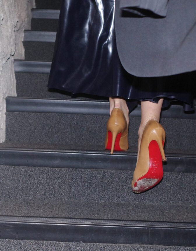 Addison Rae Cat Nipple Pastie Latex Dress