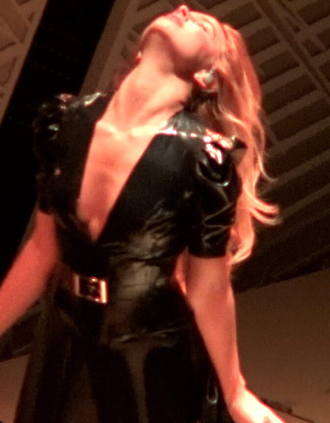 Addison Rae Cat Nipple Pastie Latex Dress