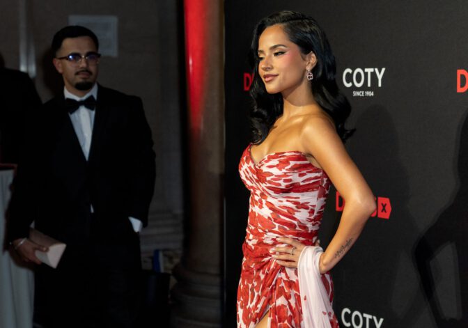 Becky G Dkms Gala Nyc Cleavage Legs Sexy