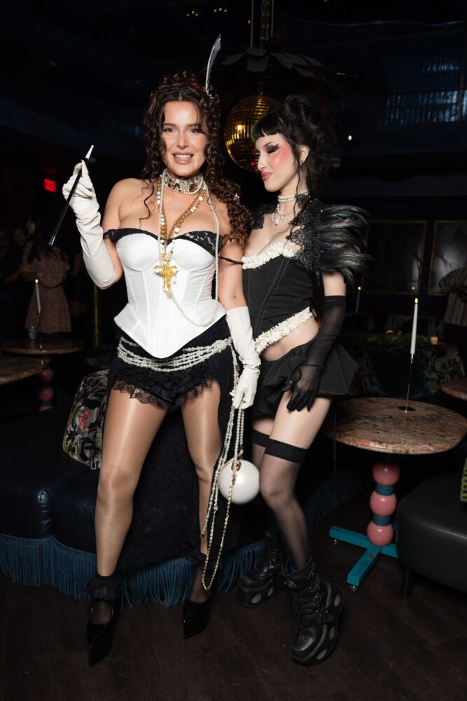 Bella Thorne Birthday Busty Corset Legs La Party
