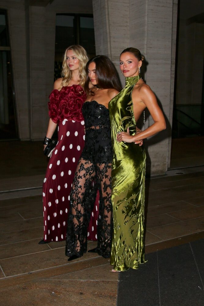 Brooks Nader Braless Pokies Velvet Gown Gala Nyc