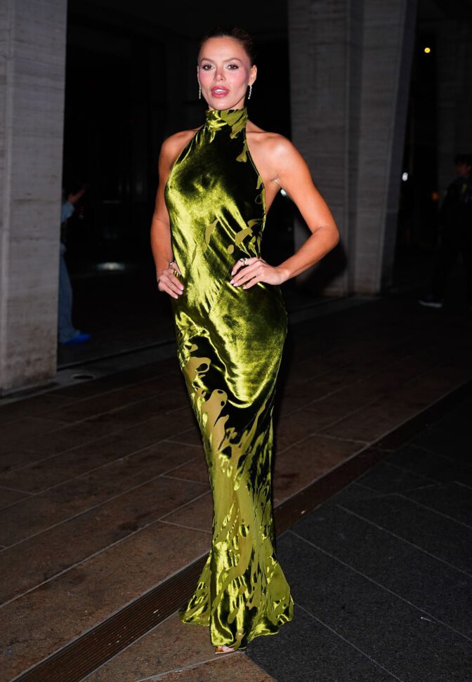 Brooks Nader Braless Pokies Velvet Gown Gala Nyc