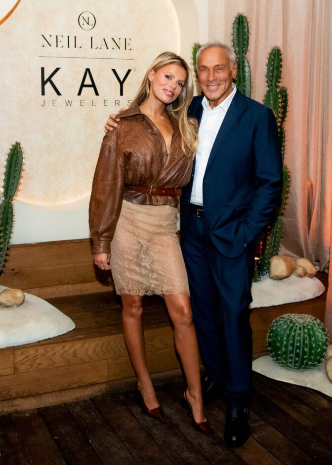 Brooks Nader Sheer Skirt Panties Exposed Desert Diamonds