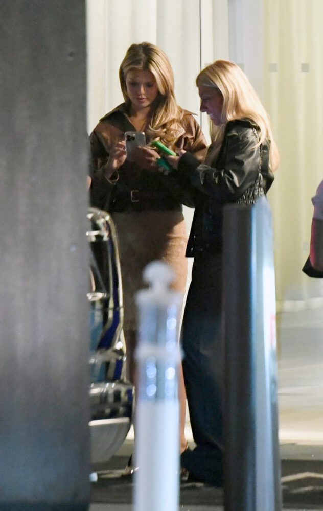 Brooks Nader Sheer Skirt Panties Exposed Desert Diamonds