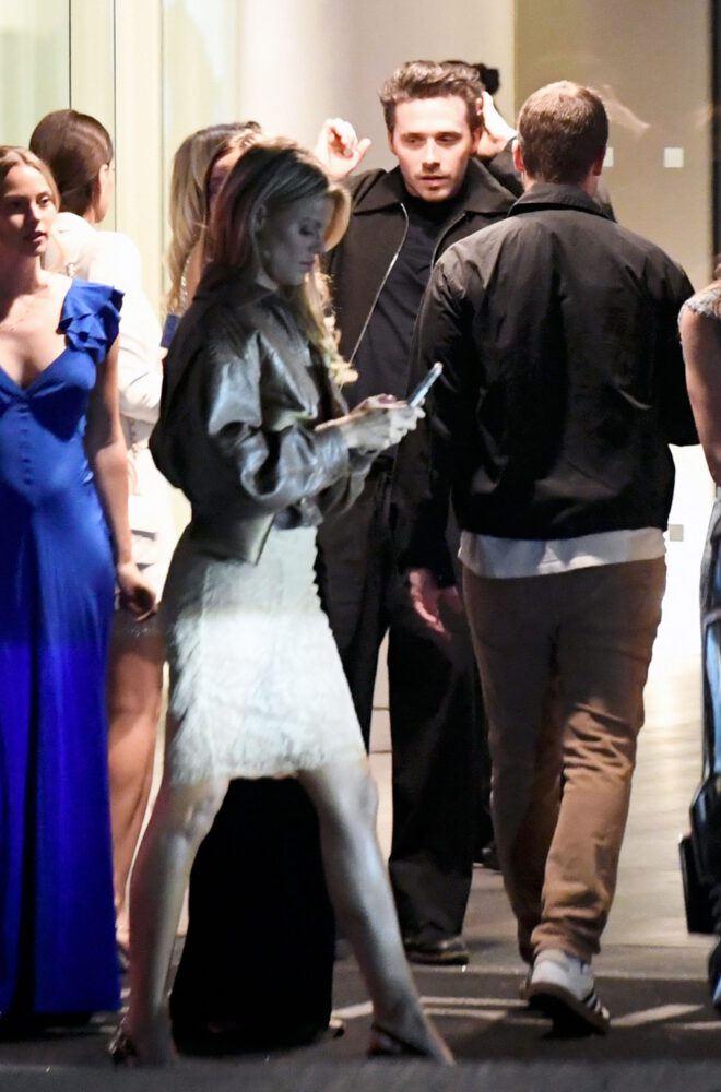 Brooks Nader Sheer Skirt Panties Exposed Desert Diamonds