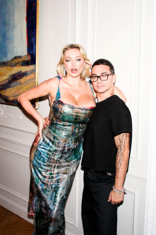 Caroline Vreeland Cleavage Christian Siriano Paris Party