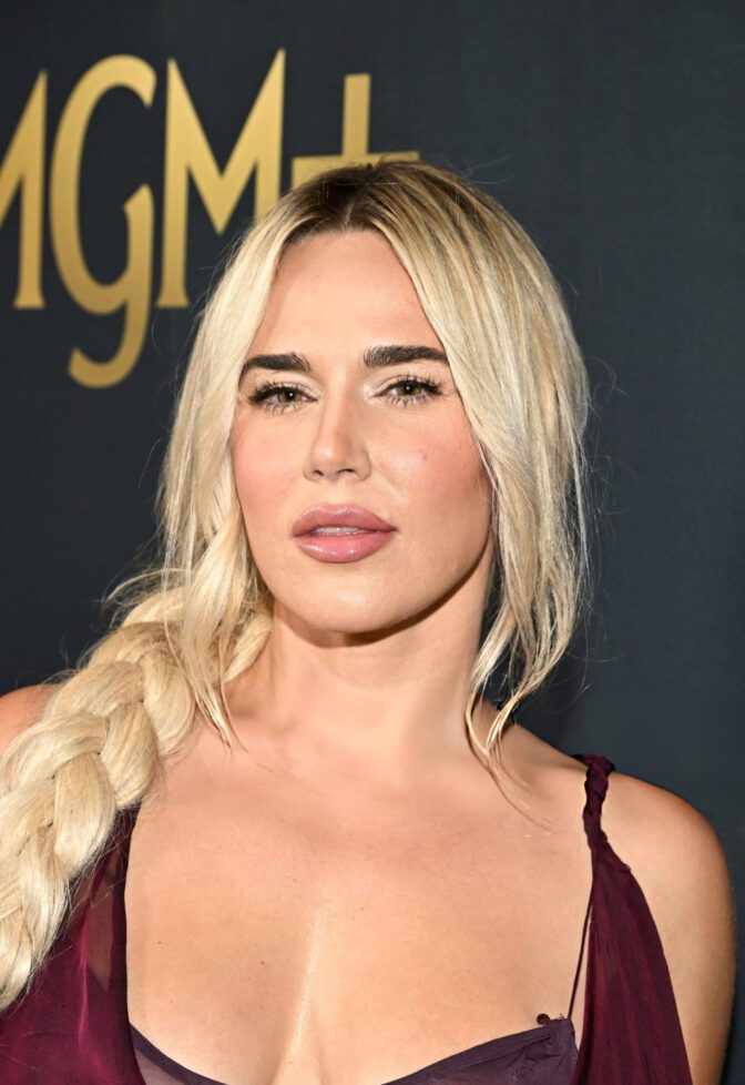 Cj Perry Braless See Through Dress Robin Hood Premiere