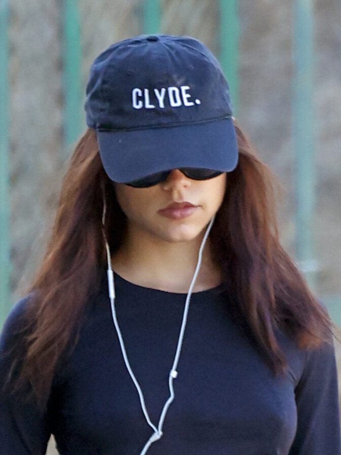 Jenna Ortega Braless Legs Runyon Canyon La Hike