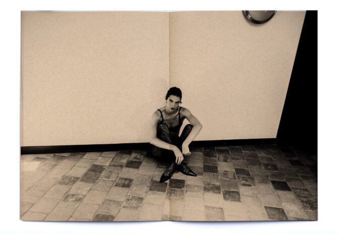 Kendall Jenner Ass Lace Tights Lingerie Shoot