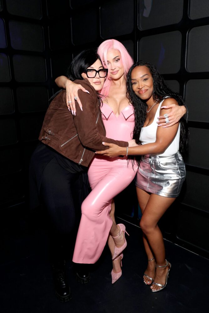 Kylie Jenner Pink Latex Bombshell Kylie Cosmetics Pop Up