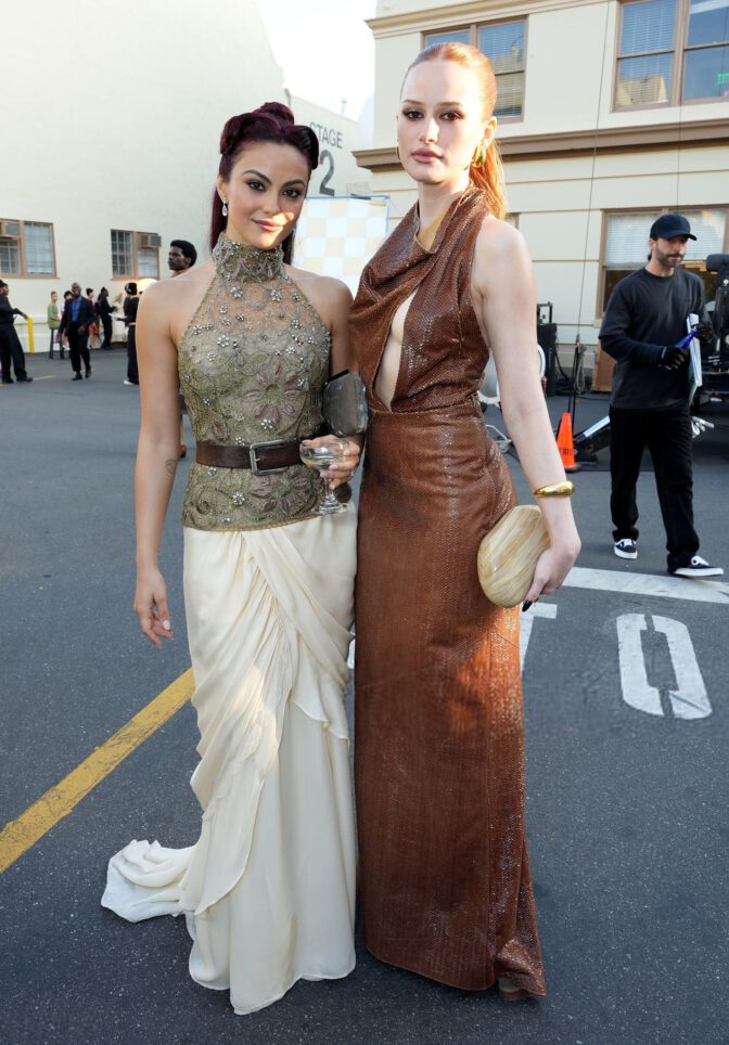 Madelaine Petsch Sideboob Gown Vogue World