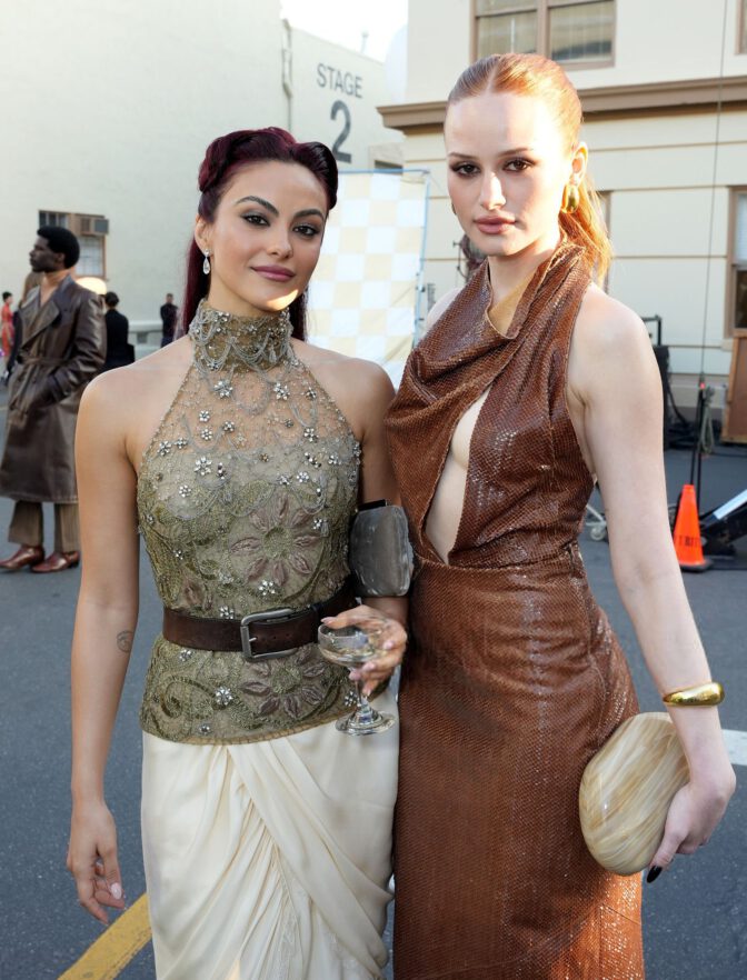 Madelaine Petsch Sideboob Gown Vogue World