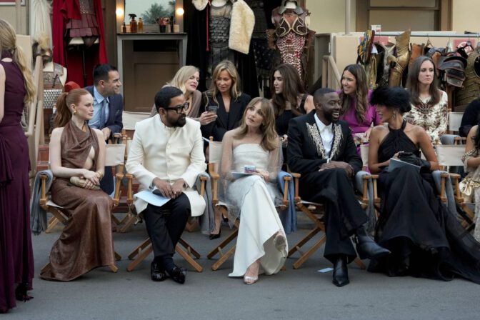 Madelaine Petsch Sideboob Gown Vogue World