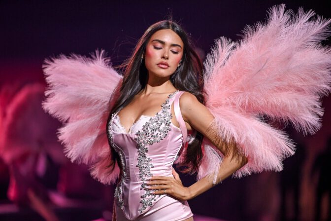 Madison Beer Sheer Dress Victorias Secret Fashion Show