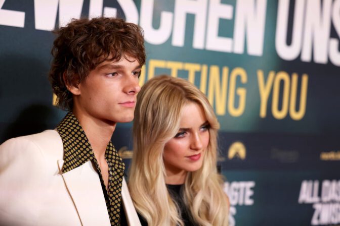 Mckenna Grace Sexy Legs Mini Skirt Berlin Premiere