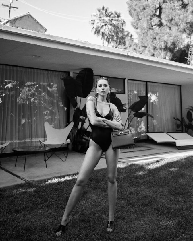 Miley Cyrus Vogue France Shoot