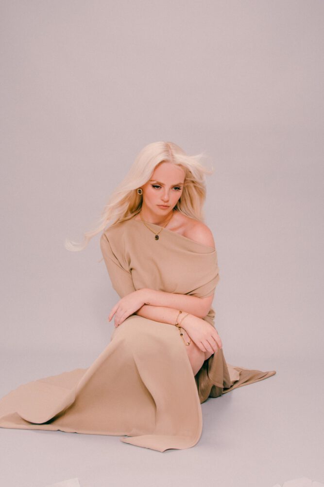 Millie Gibson Mint Lace Fashion Principle Magazine