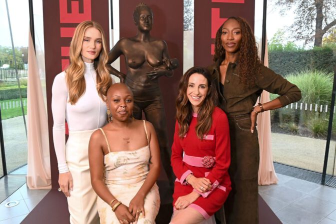 Rosie Huntington Whiteley All White Elegant Look London Event