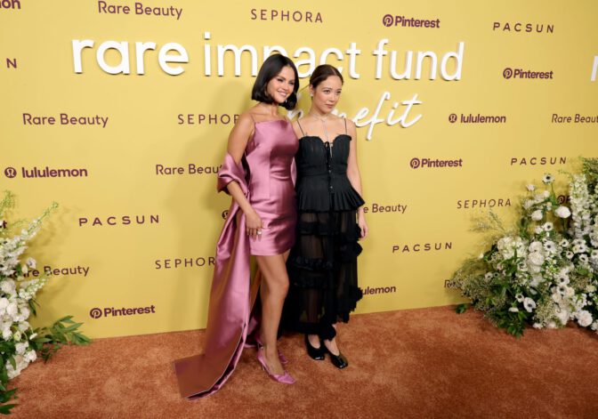Selena Gomez Sexy Satin Mini Legs Rare Impact Fund