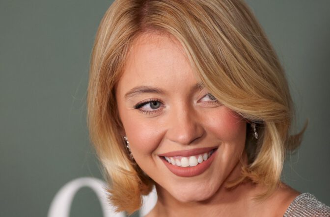 Sydney Sweeney Nipples Exposed Braless See Through Dress Variety Event