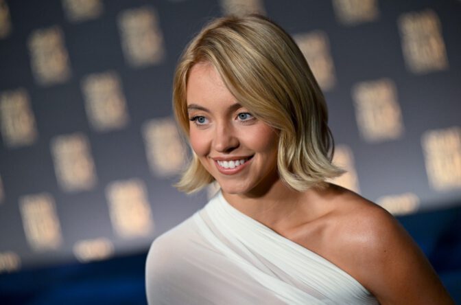 Sydney Sweeney Sexy White Mini Dress Scad Savannah Film Festival