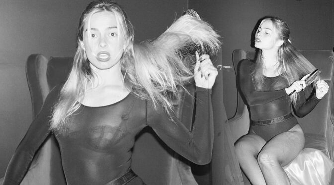 Addison Rae Turns Up the Heat in Sheer Bodysuit & Fishnet Tease