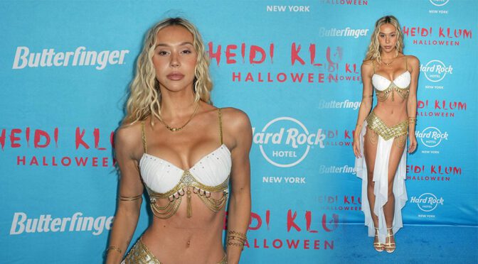 Alexis Ren Flaunts Killer Curves in Daring Look at Halloween Party