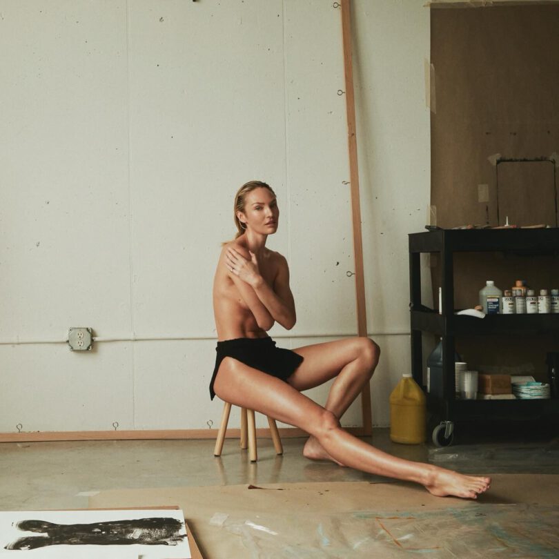 Candice Swanepoel Topless Photoshoot