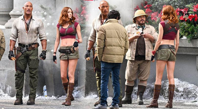 Karen Gillan’s Insane Abs and Legs Explode on “Jumanji 4” Set!