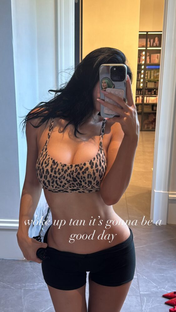 Kylie Jenner Boobs Selfie