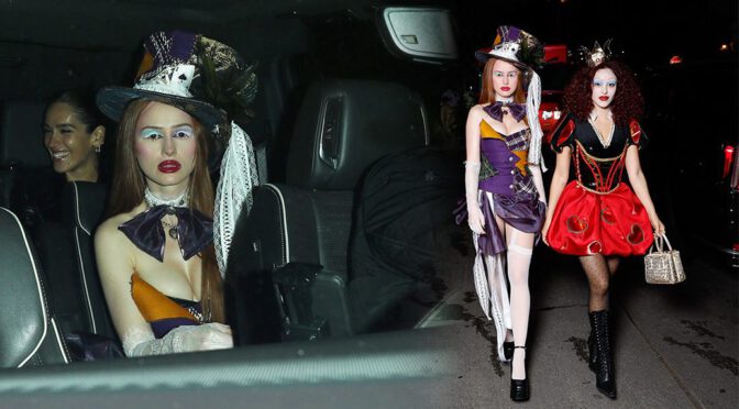 Madelaine Petsch & Camila Mendes Shine at LA Halloween Party