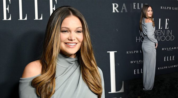 Olivia Holt’s Body-Hugging Dress: Curves and Sex Appeal at ELLE 2025 Hollywood Celebration