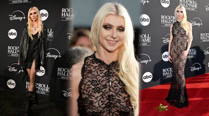 Taylor Momsen Nipples Out: Braless & Bare in Scandalous Sheer Gown