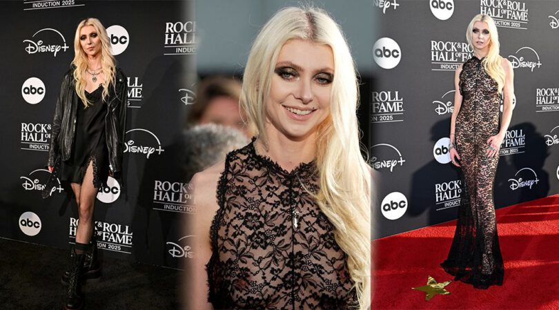 Taylor Momsen Nipples Out: Braless & Bare in Scandalous Sheer Gown