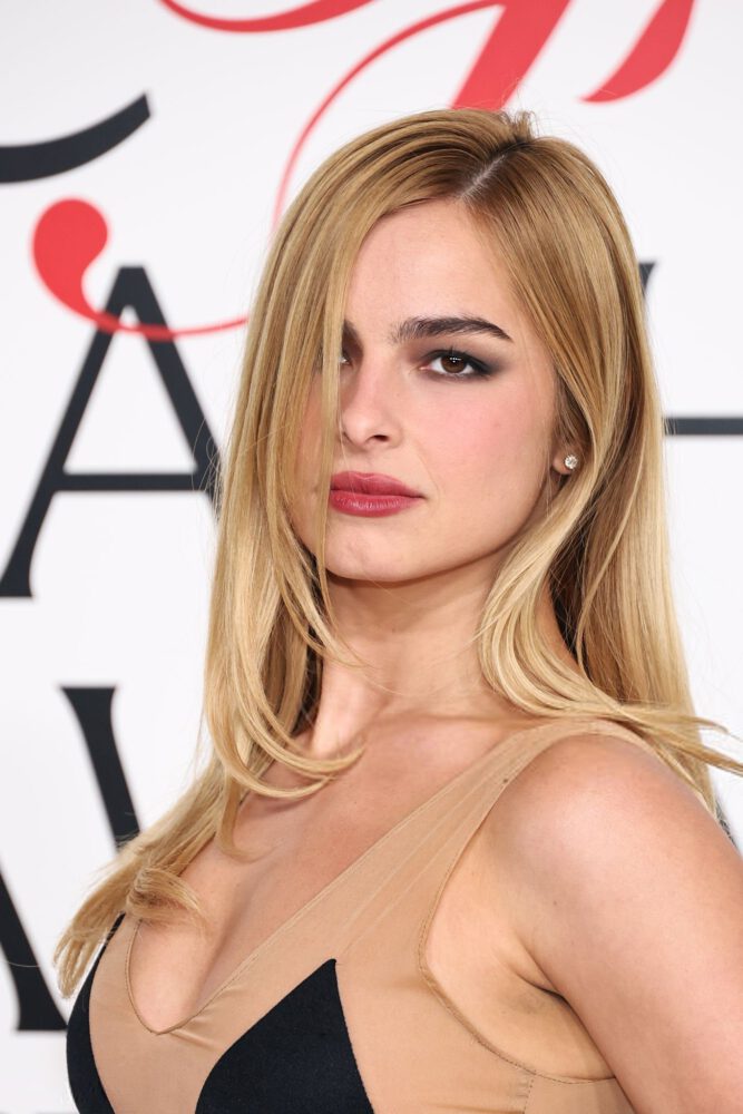 Addison Rae Cfda Awards Sheer Black Mesh Dress Sexy