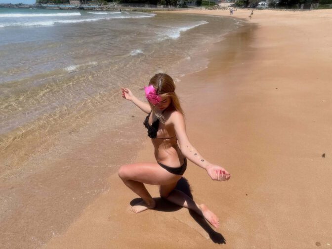 Addison Rae Micro Bikini Beach Booty