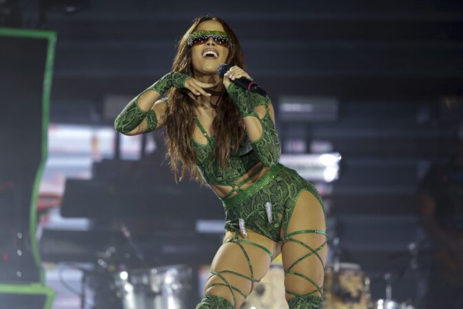 Anitta Bare Ass Sexy Bodysuit Global Citizen Amazonia