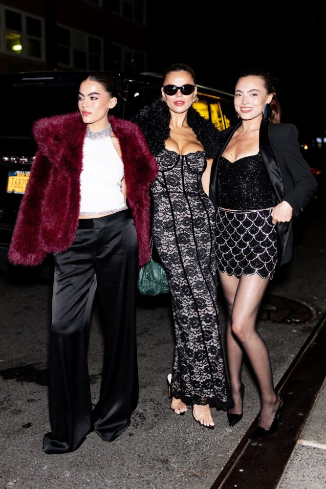 Brooks Nader Cleavage Lace Corset Revealing Dress Nyc