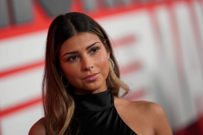 Catalina Pisciotta Sexy Legs Running Man Premiere Nyc