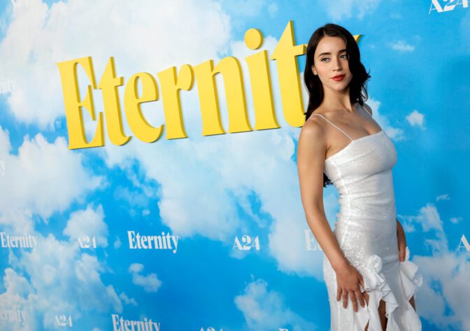 Caylee Cowan Sexy Sheer White Dress Eternity Red Carpet