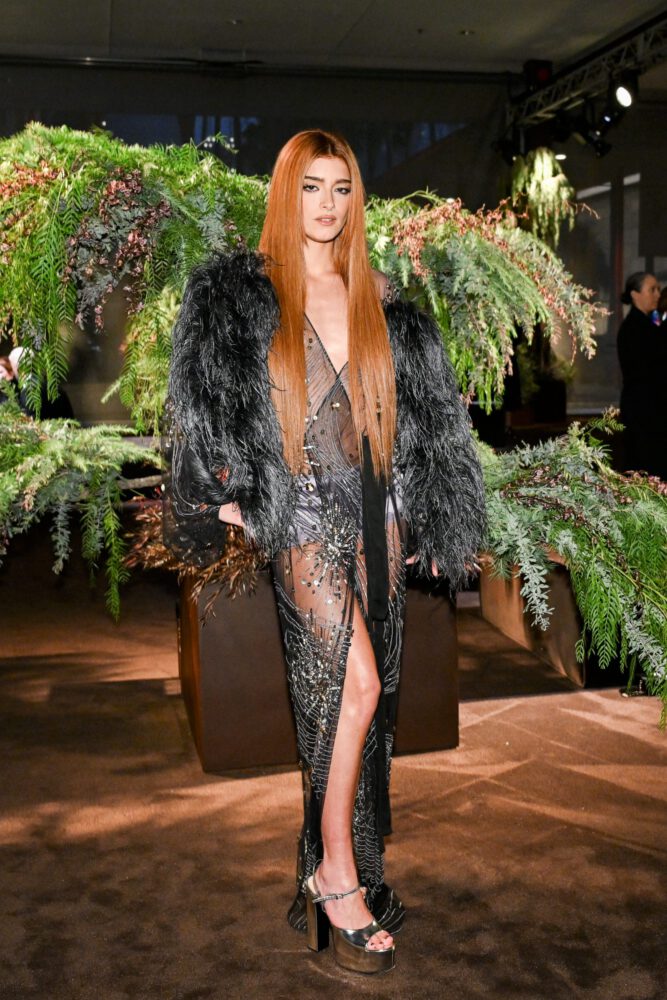 Dixie Damelio See Through Dress Bare Breasts Lacma Gala