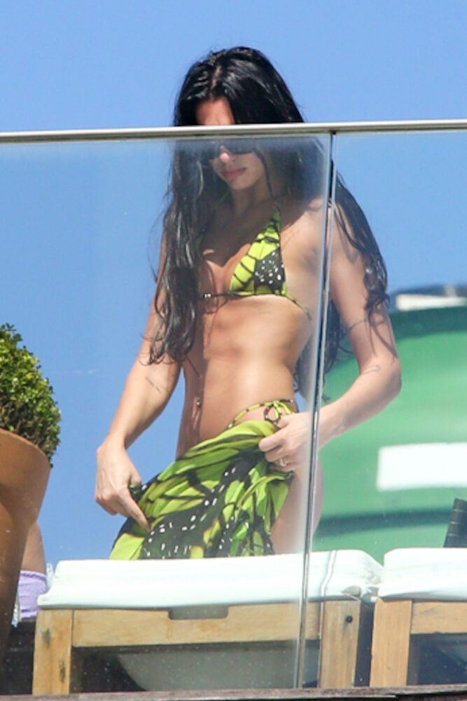 Dua Lipa Rooftop Thong Bikini Rio De Janeiro Sexy Body