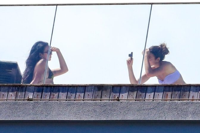 Dua Lipa Rooftop Thong Bikini Rio De Janeiro Sexy Body