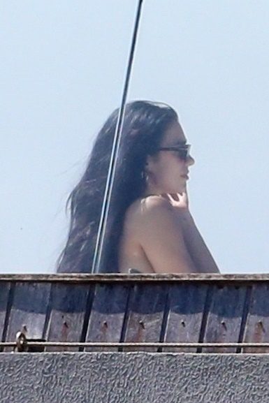 Dua Lipa Rooftop Thong Bikini Rio De Janeiro Sexy Body
