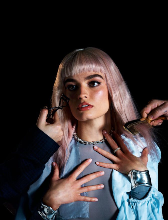 Emma Mackey Nipples Sheer Bodysuit Flaunt Magazine